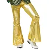 Image de Pantalon disco - Or - Taille M/L - Homme - Pattes éléphant - Déguisement