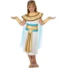 Image de Déguisement Cléopâtre - ATOSA - 10/12 ans - Blanc bleu et jaune - Fille - Accessoires inclus