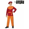 Image de Déguisement Pour Enfants Page Rouge 4 Pcs - 5-6 Ans