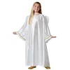 Image de Déguisement - ATOSA - Déguisement Enfant Ange Blanc - Robe satinée blanche - Ailes voile pailletées - Mixte enfant