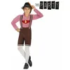 Image de Déguisement Pour Enfants Allemand Marron (3 Pcs) - 7-9 Ans