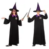 Image de Déguisement sorcier enfant Harry Potter   robe longue et chapeau noir mixte 3 12 ans