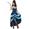 Image de Déguisement Cabaret Bleu Femme - ANGEL TOMAS SA - M/L - Carnaval et Fêtes à Thème