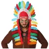 Image de Houppe Multicouleur Amérindien Plumes (29 X 90 Cm)