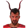 Image de Serre-tête cornes de diable adulte - Rouge - Halloween