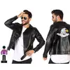 Image de Déguisement Pour Adultes Noir Années 50 (1 Pcs) - S