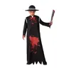 Image de Déguisement enfant Curé sanglant AC-DÉCO - Halloween 10-12 ans noir 100% polyester