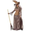 Image de Déguisement avec chapeau sorcière marron femme