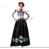 Image de Déguisement Pour Adultes Multicouleur Squelette Mexicaine (2 Pièces) - Xl