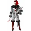Image de Déguisement Pour Adultes Gris Clown - Xs/s