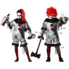 Image de Déguisement Enfant Clown Gris Méchant