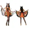 Image de Déguisement Pour Adultes Orange Papillon - Xl