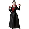 Image de Déguisement vampire Bianca fille 10-12 ans noir   ATOSA (Halloween Carnaval)