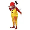 Image de Déguisement - ATOSA - Clown Jaune Ronald - Tissu satiné - Halloween - Adulte