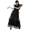 Image de Déguisement - GENERIQUE - Mercredi Femme - Noir - Halloween - XS/S