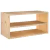 Image de Astigarraga - etagère 2 cases bois dmc2tv.99 - DMC2TV.99
