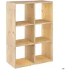 Image de Cubo de 2x3 tablón de madera maciza de pino