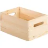 Image de Caisse sans couvercle - ARTUB - 30 x 20 x 14 cm - Pin massif - Prête à peindre - Empilable