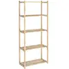 Image de Étagère Indépendante Astigarraga Natura 5 Tablettes Réglables, Bois De Pin Brut