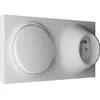 Image de Interrupteur Neo Evo va et vient et prise de courant 2P+T saillie complet blanc