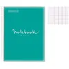 Image de Cahier - A4 (21x29 7cm) - Grands carreaux - 80 pages - couverture en polypro turquoise - à spirale - Notebook Miquelrius