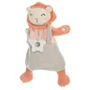 Image de Marionnette En Peluche Litière Hochet Lion 35 Cm