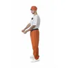Image de Déguisement Pour Adultes Orange Prisonnier Xl