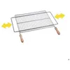 Image de Barbecue grill - PAPILLON - Parrilla Barbacoa Extensible - Rectangulaire - Métal - Gris