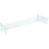 Image de SAUVIC Séchoir à linge extensible plastifié 160 cm - Blanc
