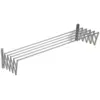 Image de Etendoir À Linge Sauvic Extendable Aluminum 130cm, Murale Et Facile À Installer