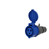 Image de Prise femelle CEE monophasée, 3 x 32A, pour prolongateur 903133A