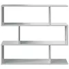 Image de Étagère basse tamy à 3 niveaux l110cm x h97cm - blanc