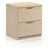 Image de Chevet Eloah 2 Tiroirs L38cm X H45cm - Bois