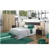 Image de Alaya tete de lit + 2 tables de chevet - decor chene canadian 0X6075F