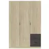 Image de Armoire Nina 3 Portes Et 3 Tiroirs L121 X H180 Cm - Bois