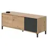 Image de Meuble tv 2 portes et 2 tiroirs brooklyn - l130 cm 0Z6622W