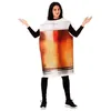 Image de Déguisement Pinte de Bière Adulte - Blanc - 100% Polyester - Homme