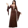 Image de Déguisement dame médiévale brune pour femme - DisfraZZes - Robe - Marron - Femme