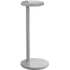 Image de FLOS lampe de table OBLIQUE (2700K, gris poli - Aluminium et PMMA)
