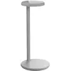 Image de FLOS lampe de table OBLIQUE QI (2700K, gris poli - Aluminium et PMMA)