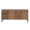 Image de Buffet - Giner y Colomer - Bois de manguier - Détails en bronze - Base en fer