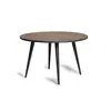 Image de Table À Manger En Bois D'acacia Et Pieds En Métal