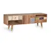 Image de Meuble Tv En Manguier Noyer Clair