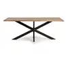 Image de Table à manger - bois d’acacia et métal