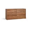 Image de Buffet - Giner y Colomer - Acacia - 6 tiroirs - Aucun montage requis