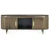 Image de Meuble tv en manguier et bronze 150cm
