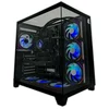 Image de Pc Gamer Nitropc Extrême Silver Noir   I7-12700kf, Rx 9060 Xt 16gb, 32gb Ddr4, 1tb M2, Win11 PRO   Prêt À Jouer