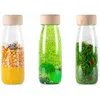Image de Petit Boum Lot de 3 bouteilles sensorielles Life - Vie - Vert - TU