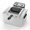 Image de Sogo Fre-ss-798 Friteuse Unique 5 L Autonome 3000 W Noir, Acier Inoxydable