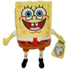 Image de Peluche - Bob léponge - 25 cm - Polyester - Licence officielle - Intérieur